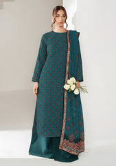 Winter - Riwaj - Printed Velvet Suit - D#43 - B Zink