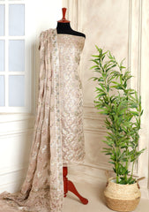 Formals - Fancy Closet - 2 pcs Suit - Chiffon Jamawar D#530 L Skin