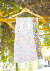 Digital Printed Lawn Shawl Qalamkar Patch D - 04 - White