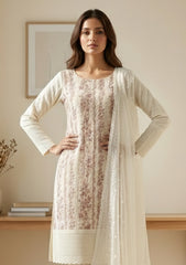 Lawn - Rubaaiyat - R Prints 26 - D#212 - Cream