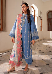 Winter Collection - Crimson - Aaleen - Winter Unstitched 24 - Modern Memsaab