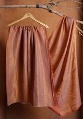 Pashmina Plain Shaded Shawl D#08 - Rust