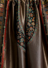 Pashmina Zari Jamawar Shawl D#17 - Black