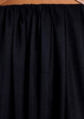 Pashmina Self Shawl D#07 - Black