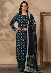 Winter - Riwaj - Velvet Suit - Printed Edit - D#30 - D Zink