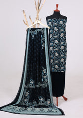 Winter - Riwaj - Velvet Suit - Printed Edit - D#30 - D Zink