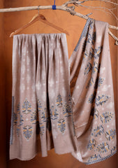 Pashmina Jamawar Shawl D#160 - Skin