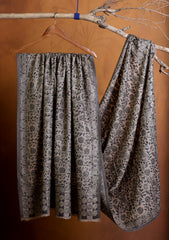 Pashmina Jamawar Ari Work Shawl D#06 - B Skin