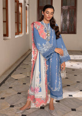 Winter Collection - Crimson - Aaleen - Winter Unstitched 24 - Modern Memsaab