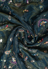 Fancy Masuri Embroidered With Stone Work - ASPL#51