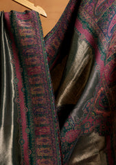 Pashmina Zari Jamawar Shawl D#17 - Green