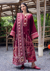 Winter - Mushq - Hemline - Symphony - Karandi Edit 25 - HUN#203 - Emerald Glimmer