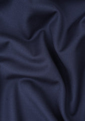 Dormeuil Echo Super 130's Wool Fabric - N Blue