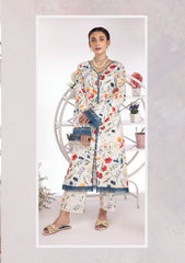 Lawn Collection - Rang Rasiya - Breeze - D#13 Gardenia