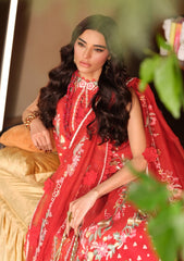 Lawn - Maryam Hussain - Luxury 26 - Crimson