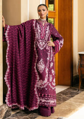 Winter - Elaf Premium - Luxury 25 - Karandi Edit - EWK#2B - BERRYBLUSH