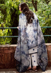 Lawn - Asifa & Nabeel - Yakin - Dew and Dahlia - (YKL25-02)