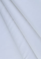 Elite Men TR Topical Red Selvage Plain Wash & Wear - White