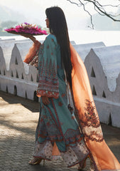 Lawn - Hussain Rehar - Luxury Lawn 25 - Malibu