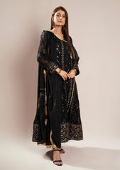 Pret Collection - Manahils - Safiyya - KURTI 099 - Black