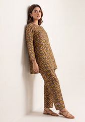 Formals - Rubaaiyat - Digital Printed - Shamoz Silk - Yellow