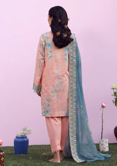 Lawn - Sahar - Mirha 26 - SS1-26-39 - Blush Azure