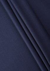 Masaccio Fine Suiting Range Selvage Wool Fabric - D Blue