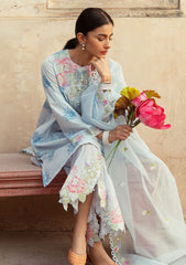 Lawn Collection - Cross Stitch - Premium - CSP24#13 - DAWN MIST