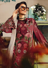 Winter - Maria B - Rani Mahal - M Prints 25 - MRM#09-A