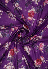 Digital Printed Lawn Fabric - D#13013