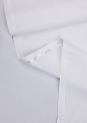 Elite Men Diamond Boski Plain Selvage Wash & Wear - White