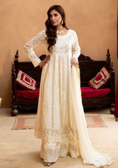 Pret Collection - Manahils - Safiyya - KURTI-B-007-OFF WHITE