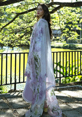 Lawn - Elaf Premium - Signature Embroidered Prints 26 - ESA#08A - JULIETTE