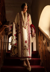 Winter Collection - Crimson - Aaleen - Winter Unstitched 24 - Musafir