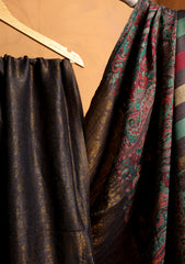Pashmina Zari Jamawar Shawl D#08 - Chocolate