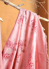 Karandi Embroidered Shawl D#05 - Pink
