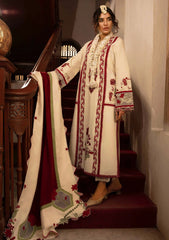 Winter Collection - Crimson - Aaleen - Winter Unstitched 24 - Musafir