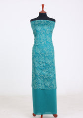 Lawn - Rubaaiyat - Embroidered 26 - Chiffon Dupatta - D#09 - B Green