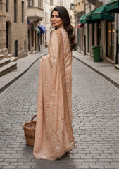 Winter - Riwaj - Printed Marina - 3 Pcs - Wool Shawl 25 - D#69