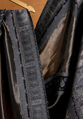 Pashmina Zari Jamawar Shawl D#17 - Grey