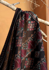 Karandi Embroidered Shawl D#01 - Black