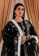 Lawn Collection - Maryum N Maria - Achromatic B/W - MLFD#157 Armani