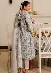 Lawn Collection - Cross Stitch - Eid Lawn - CEL24#08 - LAVENDER STRETCH