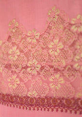 Pashmina Patch Work Shawl D - 34 - Pink