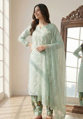 Lawn - Rubaaiyat - R Prints 26 - D#12 - L Green