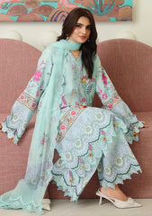 Lawn - Roheenaz - Petals In Print 26 - RUNSS#906 - Delft Bloom