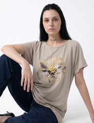 Pret - Moven - Round Neck T-Shirt - Skin