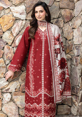 Winter - Farasha - Eminence Khaddar - F/W 25 - Claret