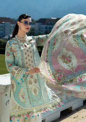 Lawn - Elaf Premium - Prints 25 - EPE-03B - DAHLIA DREAM