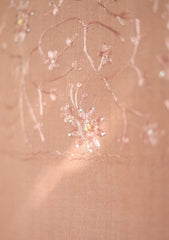 Pashmina Ari Work Jaaldar Shawl D - 03 - L Brown